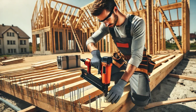 Top 6 Benefits of Using a Nail Gun